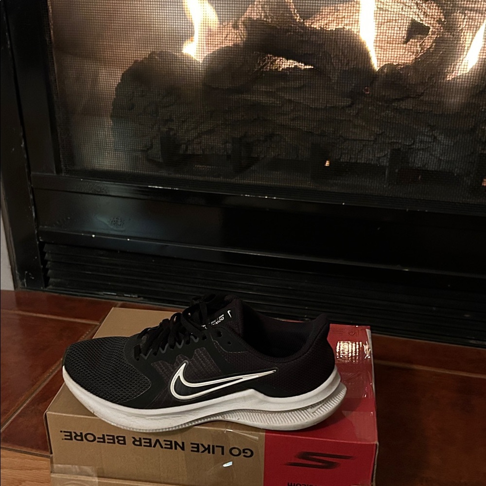Nike Black and White Sneakers
